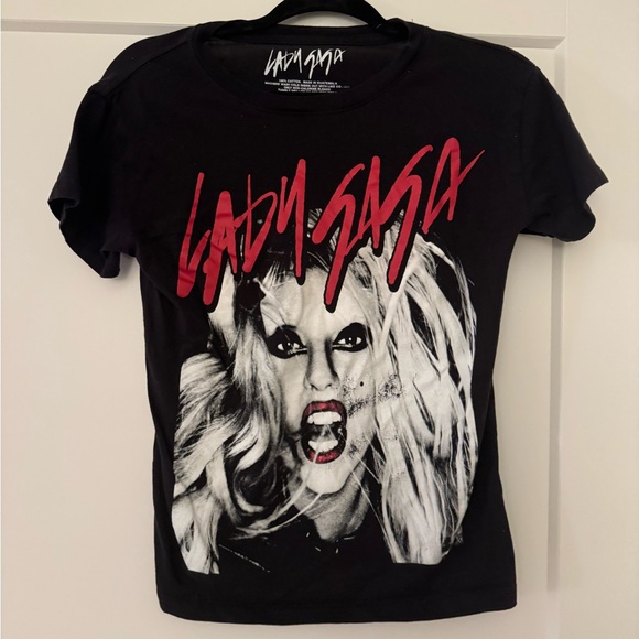 Tops - Women’s Lady Gaga Graphic T-Shirt - Size S (runs small)